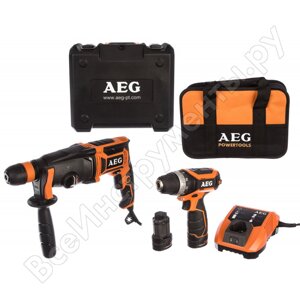 Набор инструментов aeg jp12b2 li-152c 4935464158