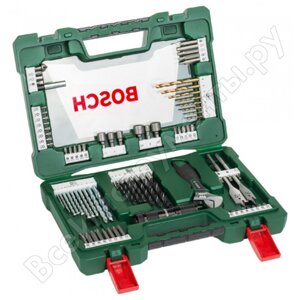 Набор принадлежностей v-line (83 шт.) bosch 2607017193