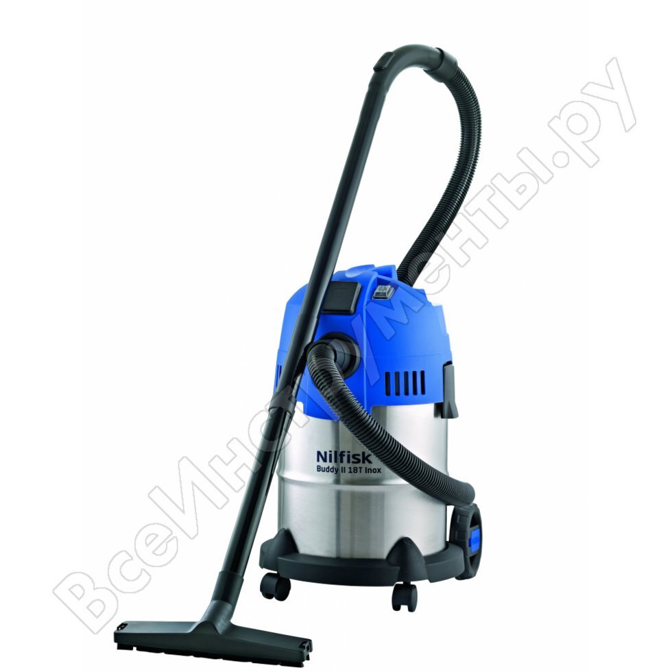 Пылесос nilfisk buddy ii 18l t inox 18451500 - характеристики