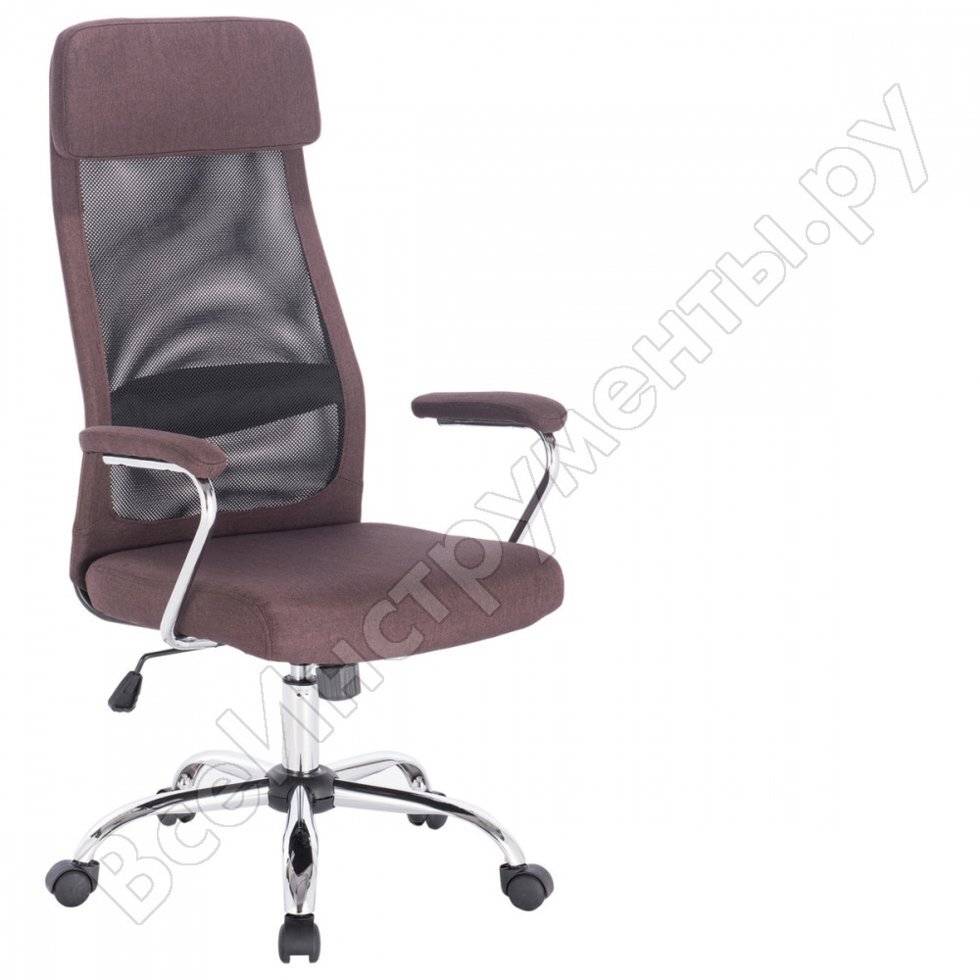 Офисное кресло, хром, ткань, сетка, коричневое, brabix flight ex - 540 531849 - преимущества