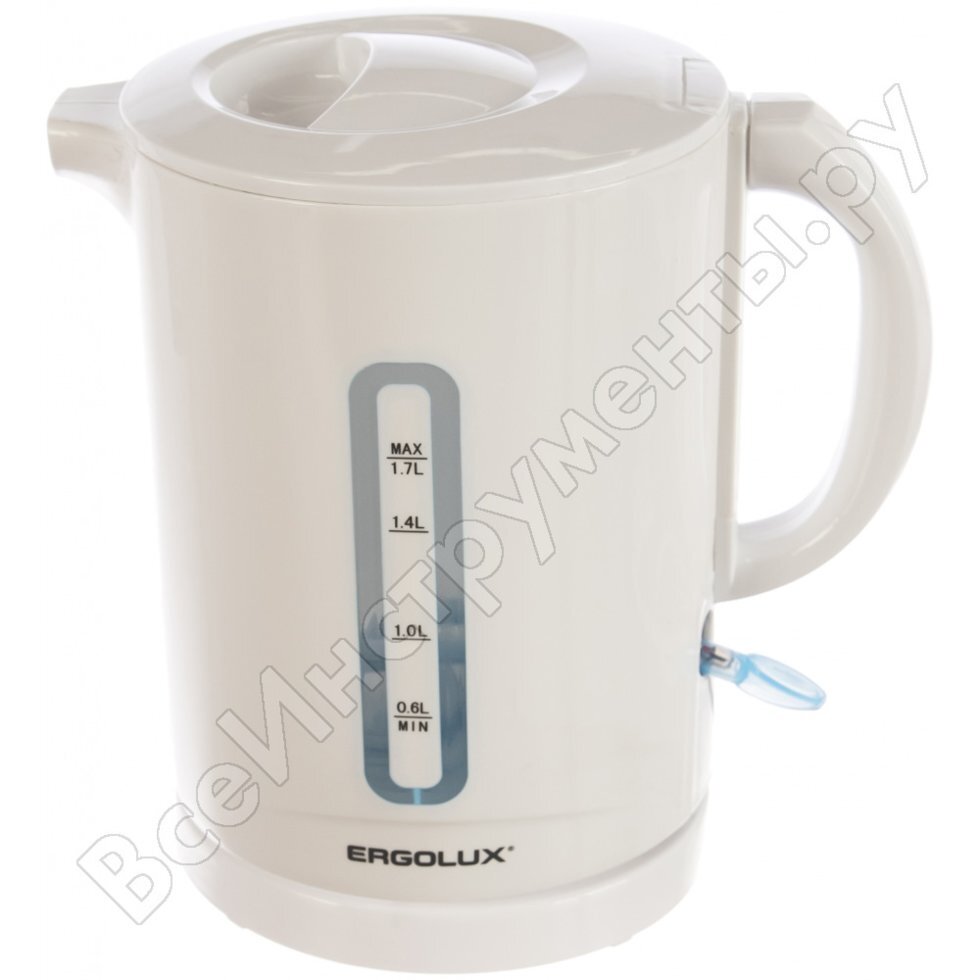Белый чайник ergolux elx-kh01-c01 13114 - описание