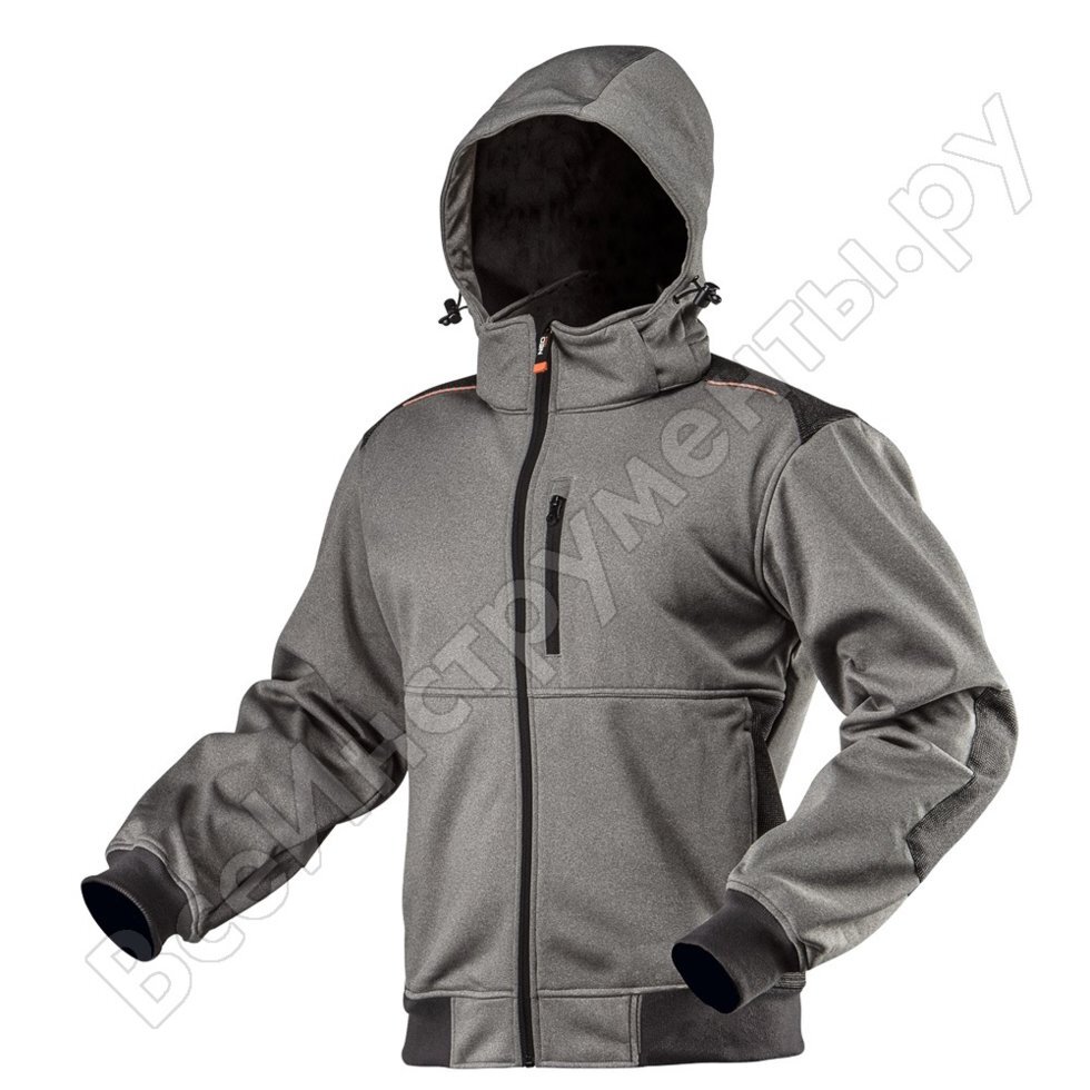 Блуза softshell с отстегивающимся капюшоном neo усиленная, размер l 81 - 551-l - ВсеИнструменты. Ру