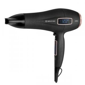 Фен brayer BR3001, 2200 вт, LED