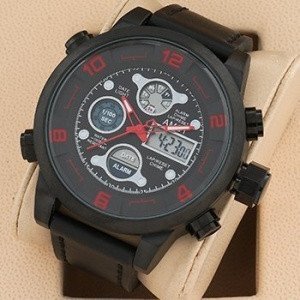 Элитные мужские наручные часы AMST 2. 6, красный - характеристики