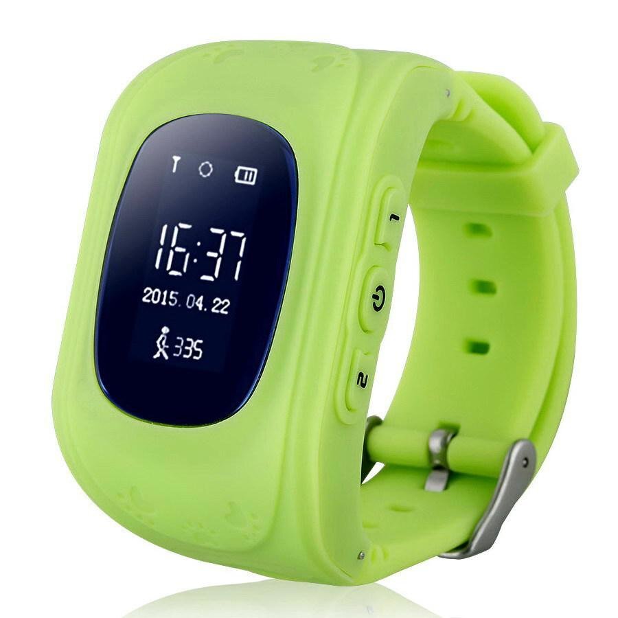 Детские часы GPS трекер Smart Baby Watch Q50 - зеленые - Москва