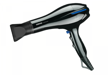 Фен Centek CT - 2227 Professional 2200Вт, мощный AC мотор, 5 режимов, 2 концентратора - фото