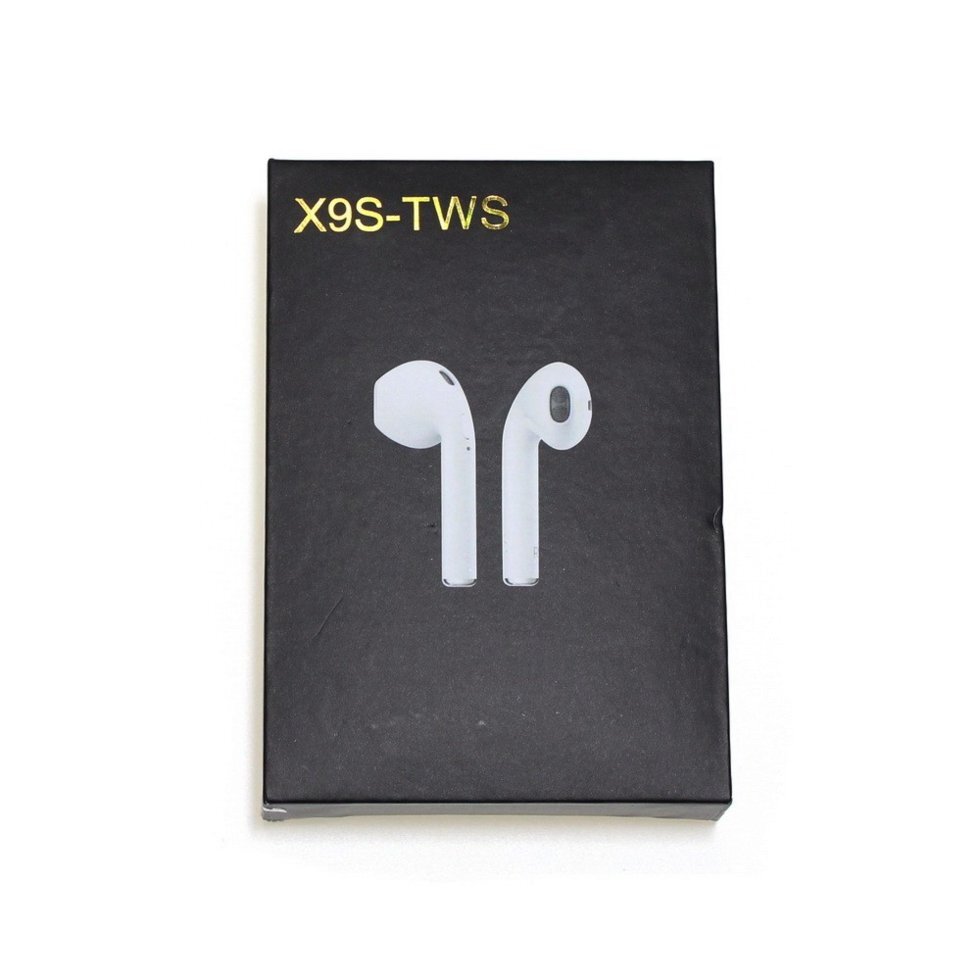 Беспроводные наушники-гарнитура X9S-tws с док станцией - заказать