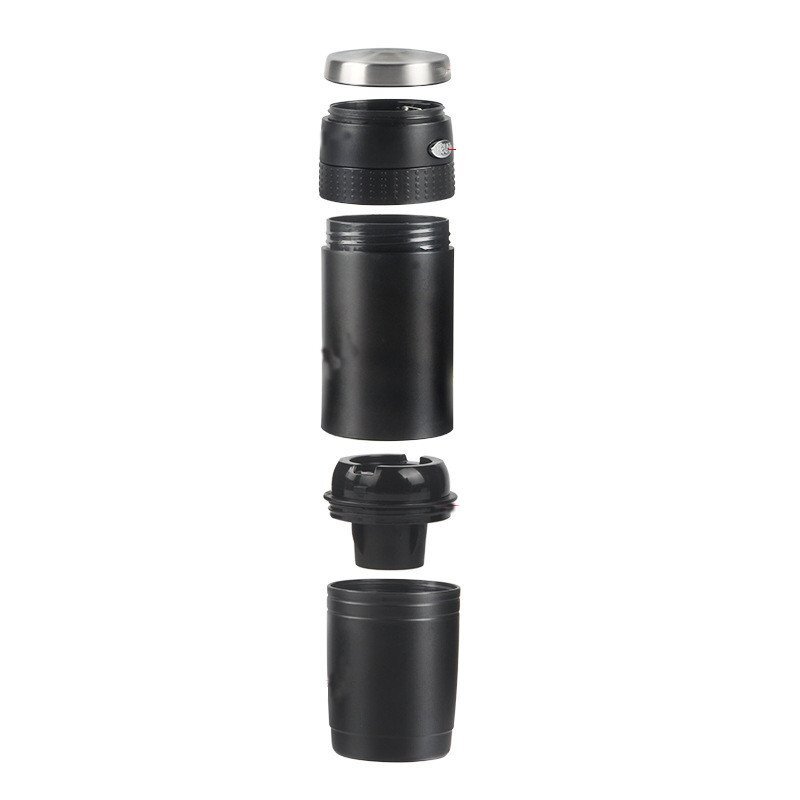 240ML На открытом воздухе Кофейная машина Мини-портативный электрический ручной ударный кофейник - доставка