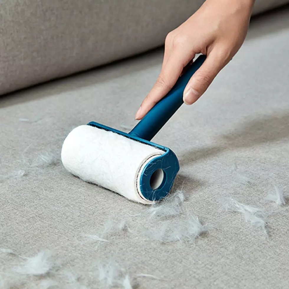 MIJOY Портативный Lint Remover Ролик Pet Волосы Диван Одежда Lint Fuzz Чистка Бритвы Щетка Lint Ролик От - интернет магазин