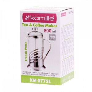 Френч-пресс Kamille KM-0772L 0,8 л