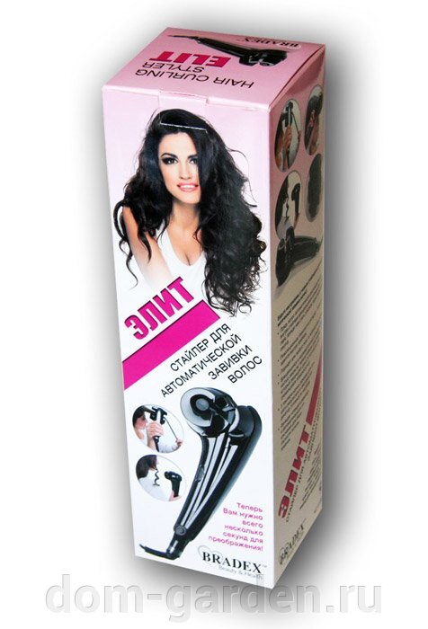 Bradex Стайлер для завивки волос ЭЛИТ (Electric Hair Curler) - интернет магазин