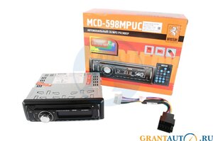 Автомобильная магнитола с CD MP3 mystery MCD-598 mpuc