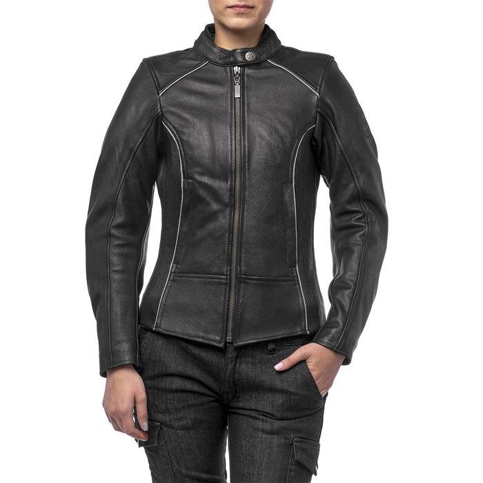 Куртка женская кожаная Mira, XS - гарантия