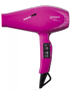 BabyLiss Pro, Фен профессиональный Luminoso фуксия, BAB6350IFE