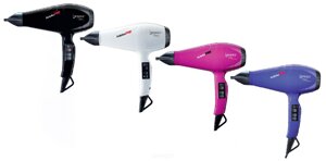 BabyLiss Pro, Профессиональный фен LUMINOSO+3 цвета), 1 шт, белый