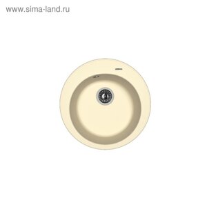 Мойка кухонная из камня Florentina «Никосия», d=510, цвет шампань