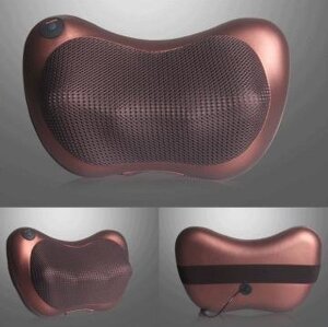 Массажная подушка с роликами и прогревом Massager Pillow