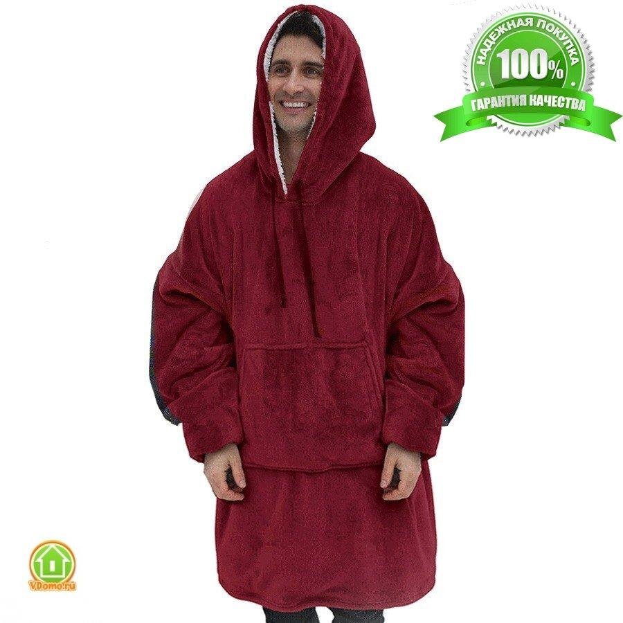 Толстовка Huggle Hoodie, красный - особенности