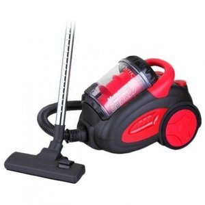 Пылесос Centek CT-2520 циклон (черный/красный), 2200/400Вт, телескоп трубка, мягкий пуск (1)