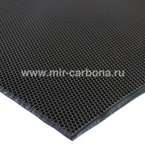 Ковролин EVA листовой (соты) черный 1,25 х 1,55м