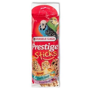 Палочки VERSELE-LAGA Prestige для волнистых попугаев, мед/фрукты/ягоды, 3х30 г.