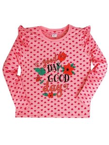 Кофта для девочки Glory pink розовый, 5-8 лет