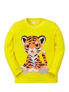 Кофта для мальчика Mouse with cheese желтый, 1-4 года