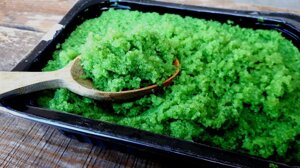 Икра мойвы-масаго для суши, зеленая, 500 г.