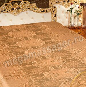 Покрывало "ЛАКШЕРИ" шелк-жаккард, 200х220см, арт.1
