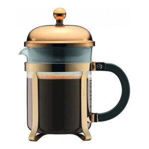 Кофейник с френч-прессом 500 мл Bodum Chambord желтый