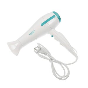 2710513 Фен DELTA LUX DL-0441, 2400 Вт, 3 температуры, 2 скорости, холодый воздух, бело-бирюзовый