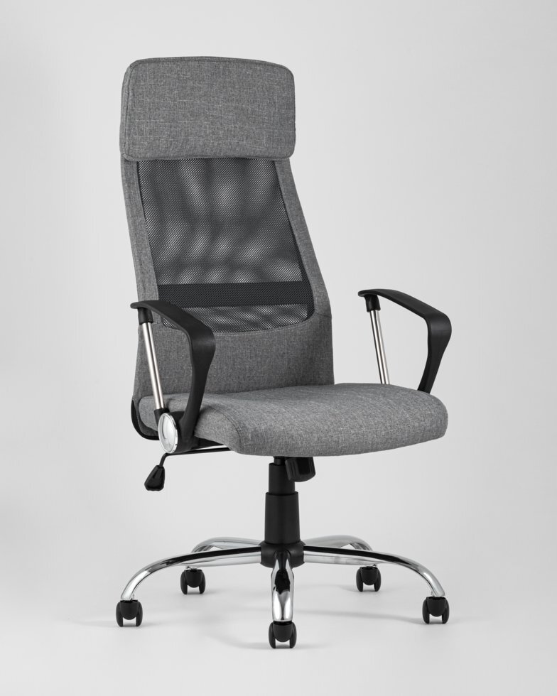 Кресло офисное Top. Chairs Bonus серое - Москва