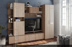 Стенка «Денвер» белый