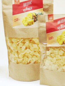 Ананас кубики, 100 г