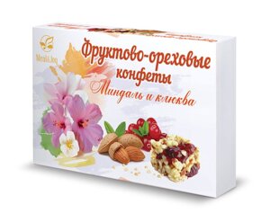 Миндаль и клюква, 90 г (картонная упаковка)