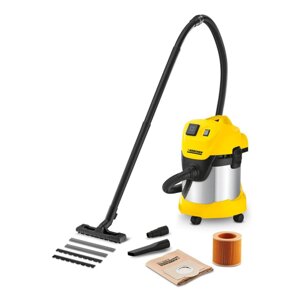 Пылесос karcher WD 3 P premium 1000 вт 17 л
